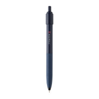 Penna antistress Quill in ABS riciclato GRS blu navy