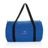 Borsa sportiva pieghevole Dillon AWARE™ RPET blu royal