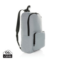 Dillon AWARE™ RPET faltbarer klassischer Rucksack grau