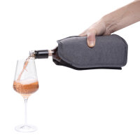 Vino AWARE™ rPET Weinkühler-Sleeve grau