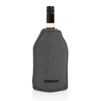 Vino AWARE™ rPET Weinkühler-Sleeve grau