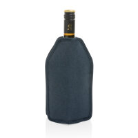 Vino AWARE™ rPET Weinkühler-Sleeve navy blau