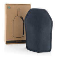 Vino AWARE™ rPET Weinkühler-Sleeve navy blau