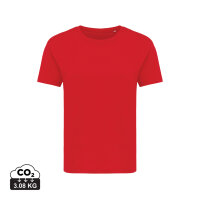 T-shirt da donna Iqoniq Yala in cotone riciclato rosso...