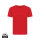 T-shirt da donna Iqoniq Yala in cotone riciclato rosso ciliegio