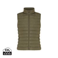 Iqoniq Meru Damen Bodywarmer aus recyceltem Polyester khaki