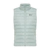 Iqoniq Meru Damen Bodywarmer aus recyceltem Polyester Iceberg green