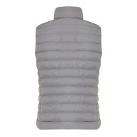 Iqoniq Meru Damen Bodywarmer aus recyceltem Polyester Silbergrau