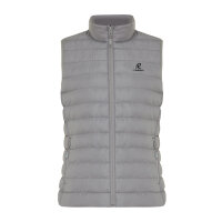 Gilet da donna Iqoniq Meru in poliestere riciclato grigio argento