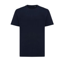 T-shirt Iqoniq Kakadu relaxed fit in cotone riciclato blu...