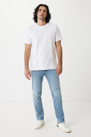 T-shirt Iqoniq Kakadu relaxed fit in cotone riciclato recycled white