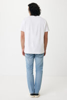 T-shirt Iqoniq Kakadu relaxed fit in cotone riciclato recycled white