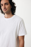 T-shirt Iqoniq Kakadu relaxed fit in cotone riciclato recycled white