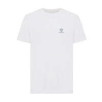 T-shirt Iqoniq Kakadu relaxed fit in cotone riciclato recycled white