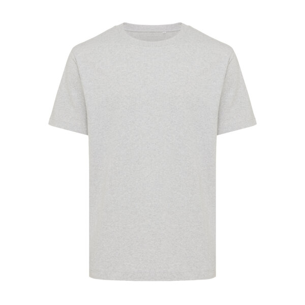 Iqoniq Kakadu relaxed T-Shirt aus recycelter Baumwolle heather grey