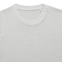 Iqoniq Kakadu relaxed T-Shirt aus recycelter Baumwolle heather grey