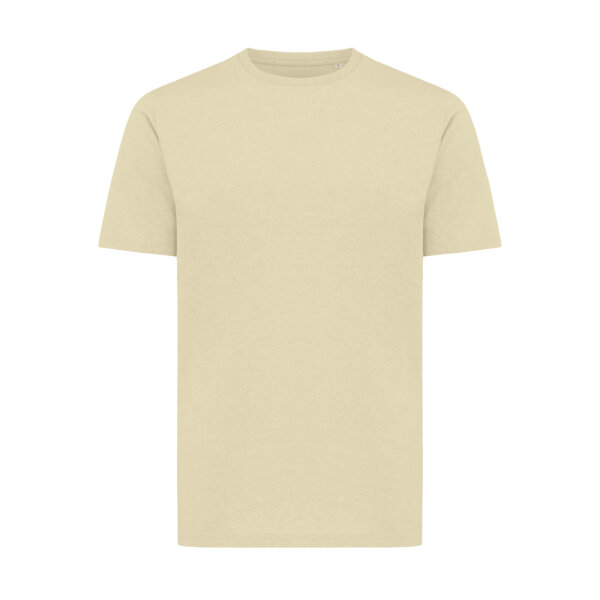 T-shirt leggera Iqoniq Sierra in cotone riciclato cream yellow