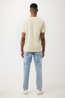 T-shirt leggera Iqoniq Sierra in cotone riciclato cream yellow