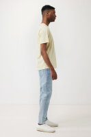 T-shirt leggera Iqoniq Sierra in cotone riciclato cream yellow