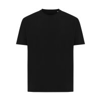 T-Shirt Iqoniq Teide in cotone riciclato nero