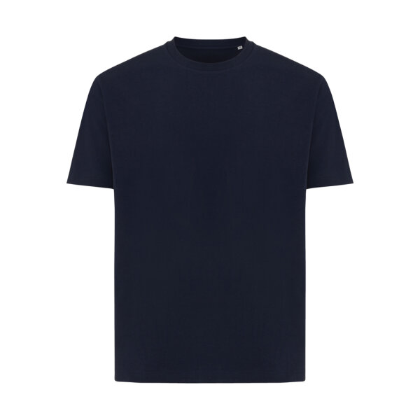 T-Shirt Iqoniq Teide in cotone riciclato blu navy