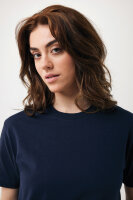 T-Shirt Iqoniq Teide in cotone riciclato blu navy