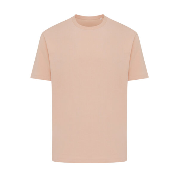 T-Shirt Iqoniq Teide in cotone riciclato peach nectar