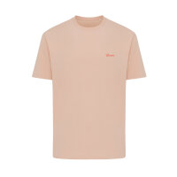 T-Shirt Iqoniq Teide in cotone riciclato peach nectar