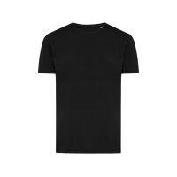 Iqoniq Brett T-Shirt aus recycelter Baumwolle schwarz