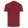 T-shirt Iqoniq Brett in cotone riciclato rosso bordeaux