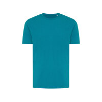 T-shirt Iqoniq Brett in cotone riciclato verdigris