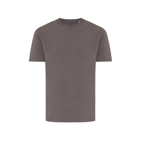 T-shirt Iqoniq Brett in cotone riciclato carbon fossile