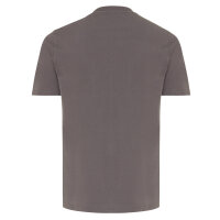 T-shirt Iqoniq Brett in cotone riciclato carbon fossile