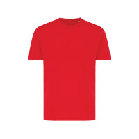 T-shirt Iqoniq Brett in cotone riciclato rosso ciliegio