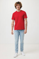 T-shirt Iqoniq Brett in cotone riciclato rosso ciliegio