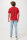 T-shirt Iqoniq Brett in cotone riciclato rosso ciliegio