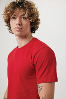 T-shirt Iqoniq Brett in cotone riciclato rosso ciliegio