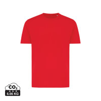 T-shirt Iqoniq Brett in cotone riciclato rosso ciliegio