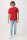 T-shirt Iqoniq Brett in cotone riciclato rosso ciliegio