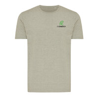 T-shirt Iqoniq Brett in cotone riciclato verde chiaro non tinto