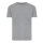 T-shirt Iqoniq Brett in cotone riciclato carbon fossile chiaro non tinto