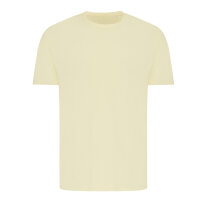 Iqoniq Brett T-Shirt aus recycelter Baumwolle cream yellow