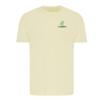 Iqoniq Brett T-Shirt aus recycelter Baumwolle cream yellow