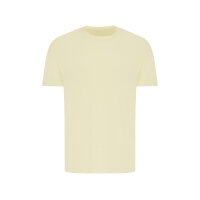 Iqoniq Brett T-Shirt aus recycelter Baumwolle cream yellow