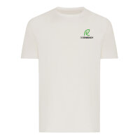 Iqoniq Brett T-Shirt aus recycelter Baumwolle ivory white