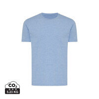 T-shirt Iqoniq Brett in cotone riciclato light heather blue