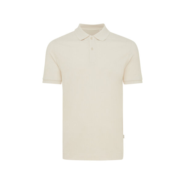 Iqoniq Yosemite Piqué-Poloshirt aus recycelter Baumwolle natural raw