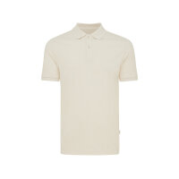 Polo Iqoniq Yosemite in cotone piquet riciclato natural raw