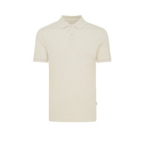 Polo Iqoniq Yosemite in cotone piquet riciclato natural raw