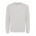 Felpa girocollo leggera Iqoniq Etosha in cotone riciclato light heather grey